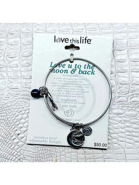 5118mc. Stainless Steel Spaceship Bracelet